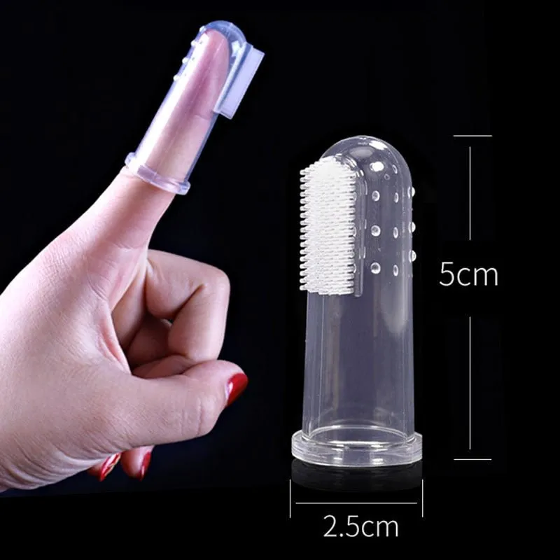 Silicone Super Soft Pet Toothbrush