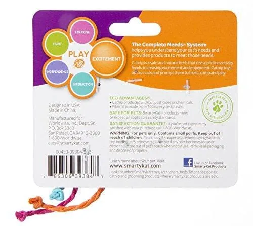 SmartyKat Skitter Critters Catnip Cat Toys Value Pack, 10 Count