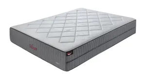 Soft luxury water cool gel memory foam with cooling silk fabric king size mattress