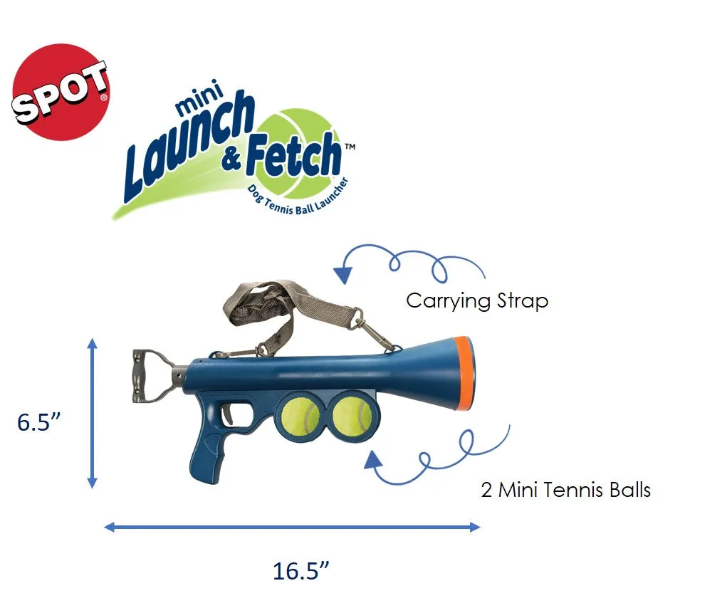 Spot Mini Launch & Fetch Tennis Ball Launcher Dog Toy