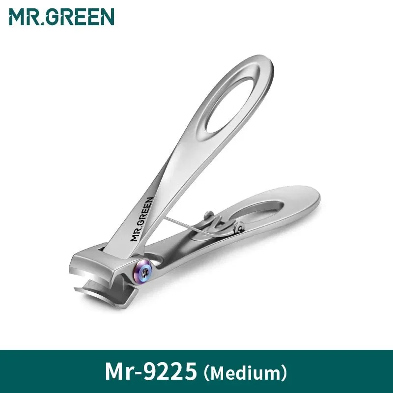 Stainless Steel Nail Clippers - Wide Jaw Design