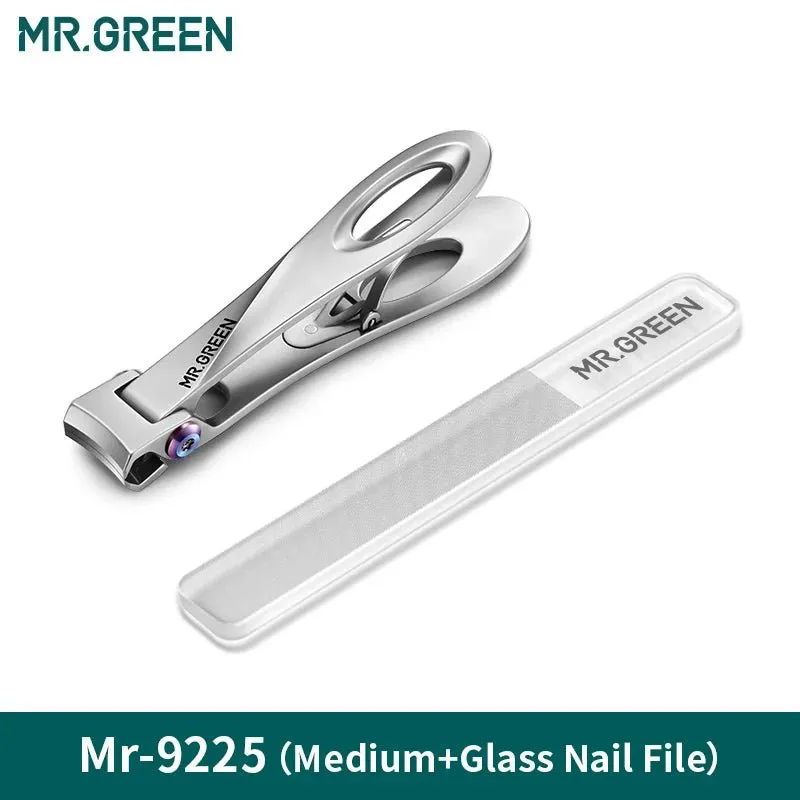 Stainless Steel Nail Clippers - Wide Jaw Design