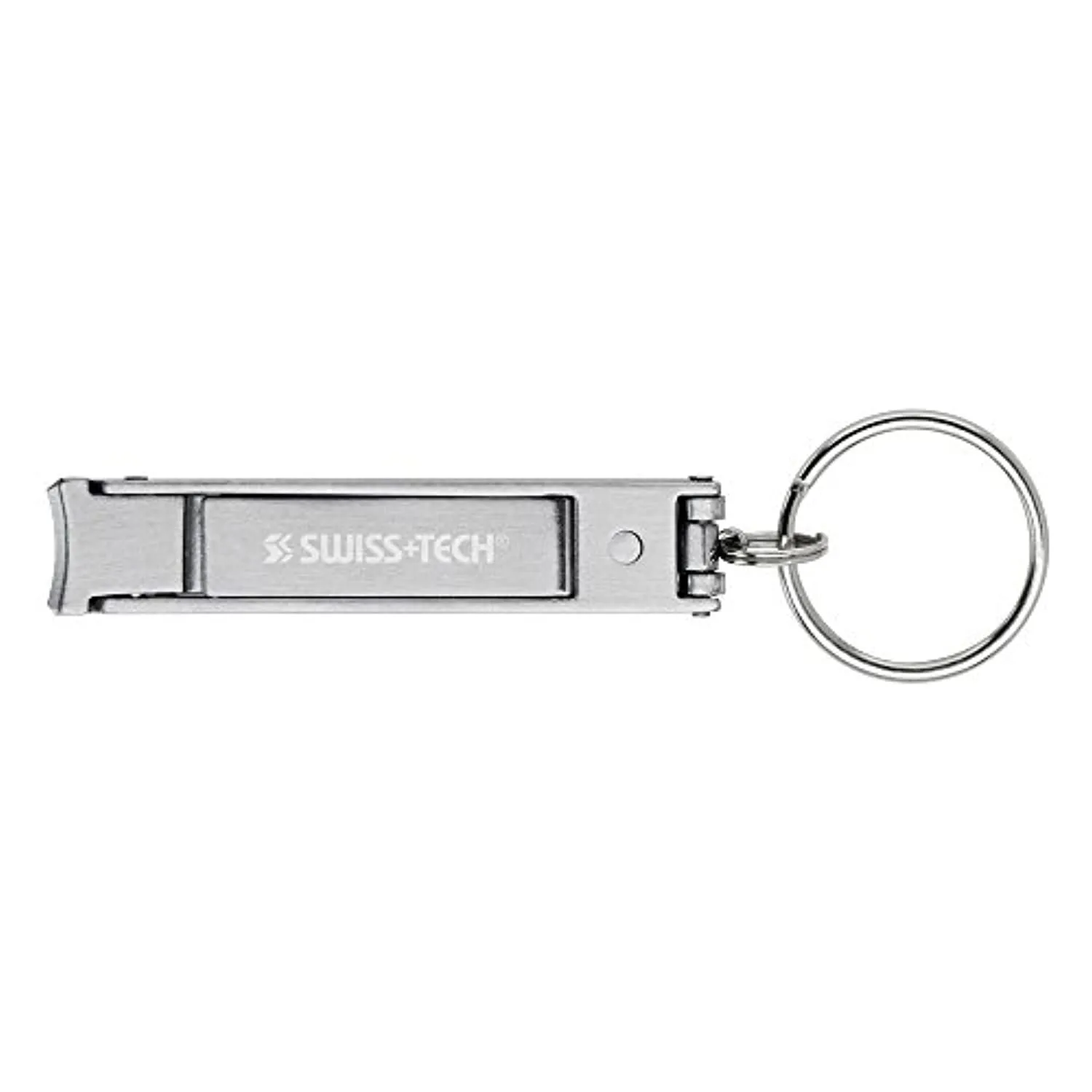 Stainless Steel Personal Care Multi-Tool with Nail Clippers, File, Cleaner For Keychain, Pack of 1