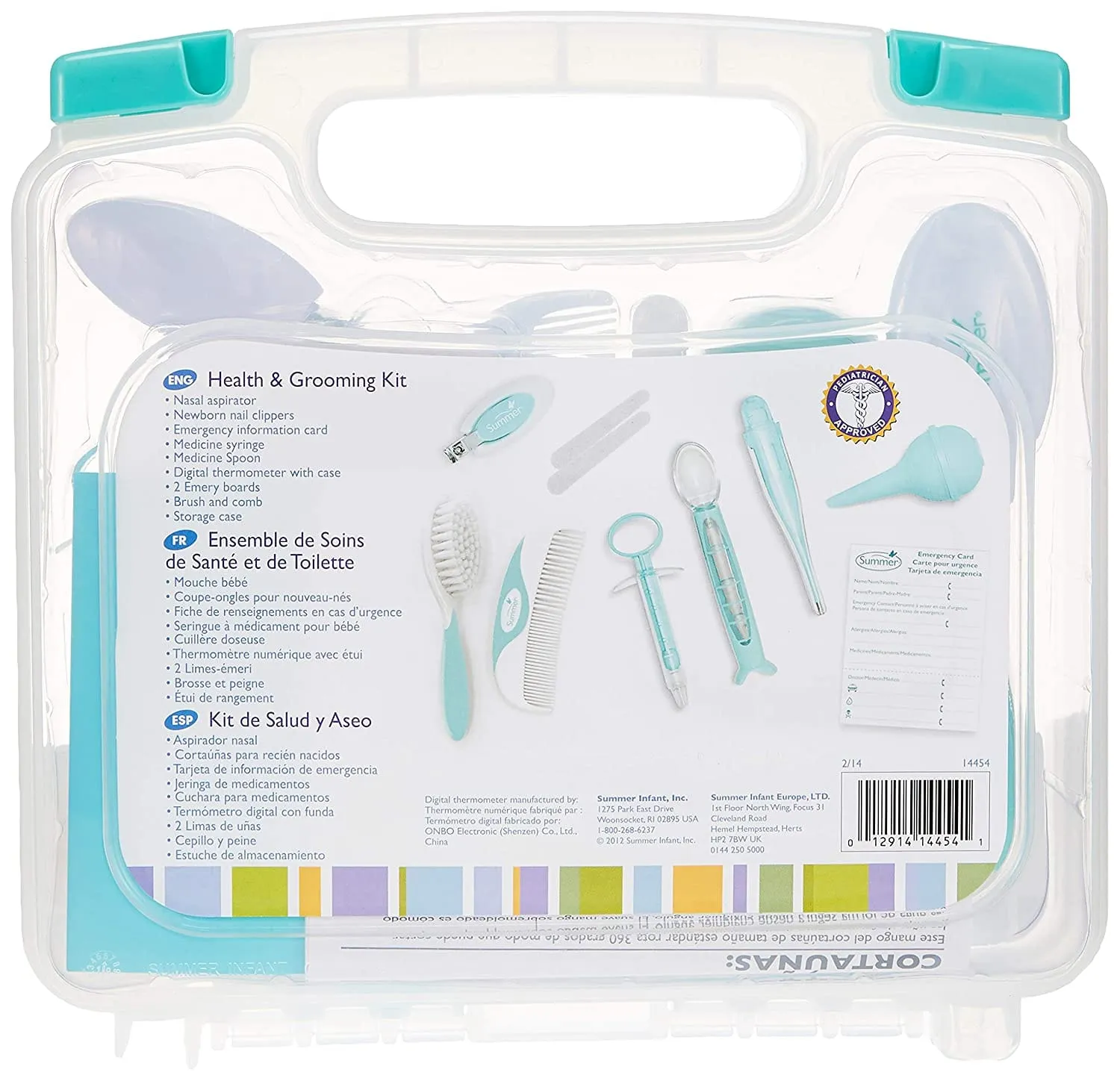 Summer Baby Health & Grooming Kit 12pc - S14454