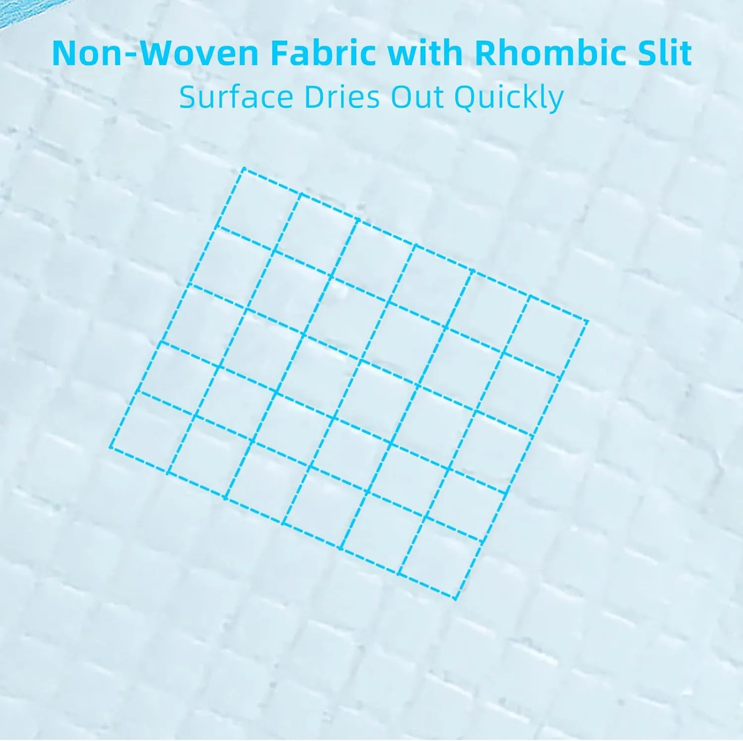 Super Absorbent Waterproof Dog and Puppy Pet Training Pad, Housebreaking Pet Pad, 150-Count Small-Size, 17.1X23.6, Blue