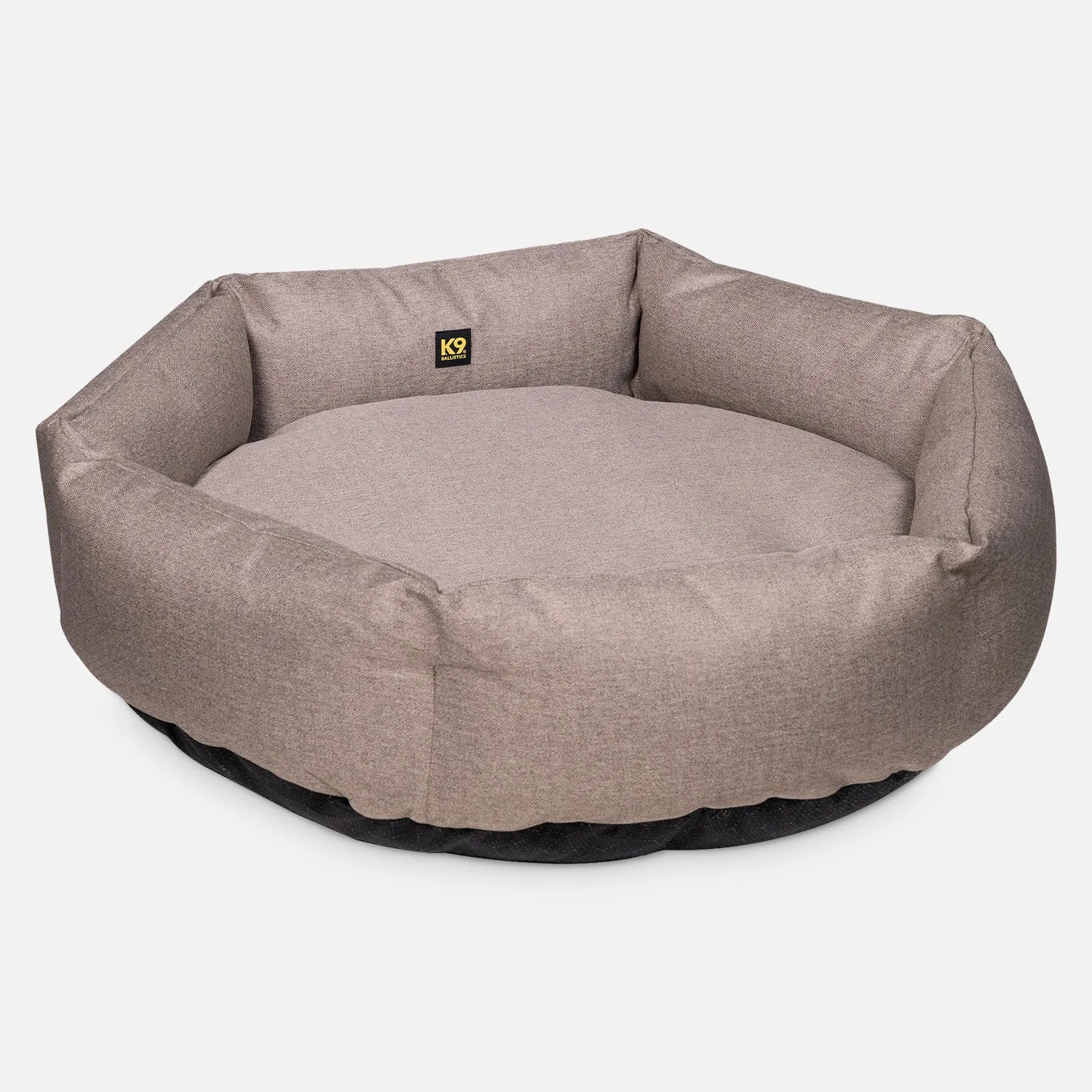 Tough Ripstop™ Round Bolster Pillow Dog Bed