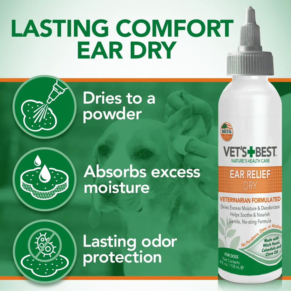 Vet's Best Dog Ear Cleaner Kit