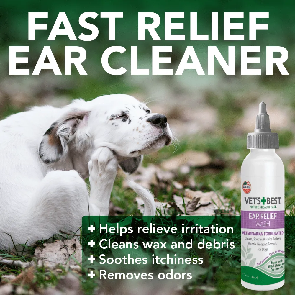 Vet's Best Dog Ear Cleaner Kit