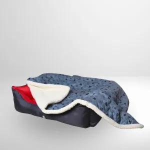 Warm & Comfortable Pet Blanket Furry Castle Print