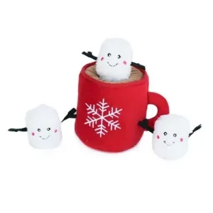Zippy Paws Christmas Holiday Burrow - Hot Cocoa